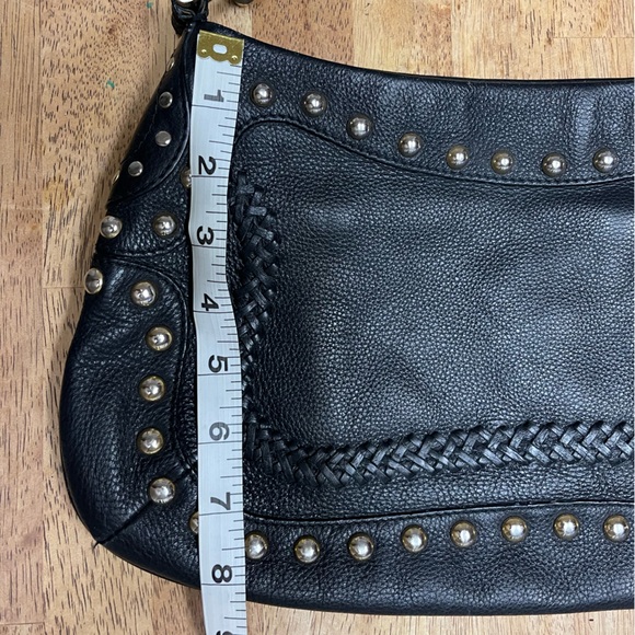 Black with gold hardware Via Spiga handbag - Picture 7 of 8